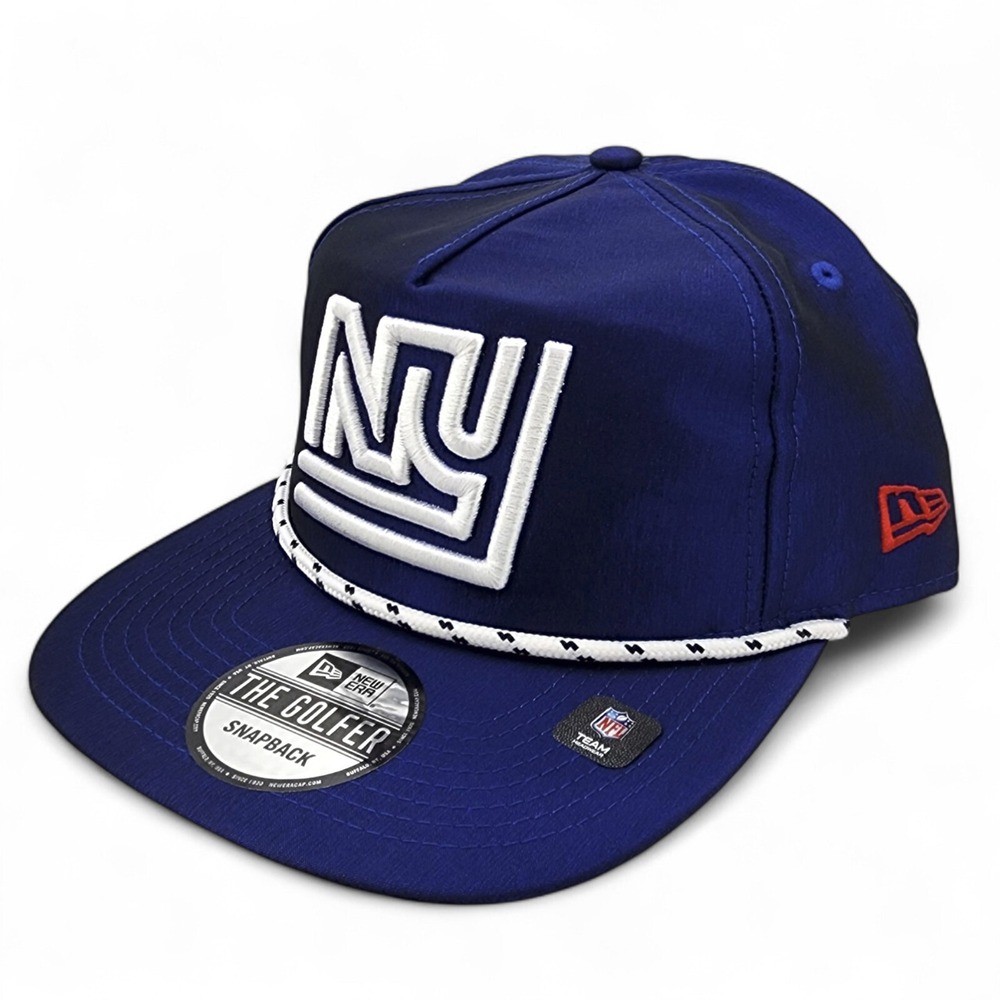 New York Giants NFL New Era 9Fifty Rope Golfer Hat Satin Adult Snapback Cap NEW